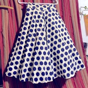 50’s Polka Dot Circle Skirt